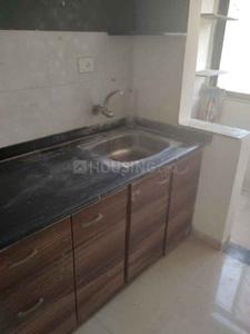 Kitchen Image of 1350 Sq.ft 2 BHK Apartment / Flat for rent in Aawaass River Front, Randesan Gandhinagar for Rs. 18000