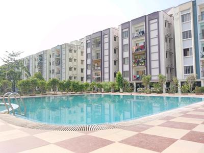 Swimming Pool Image of 1256 Sq.ft 3 BHK Apartment / Flat for sale in Bengal Abasan Urban Sabujayan, Jagatipota Kolkata for Rs. 10500000