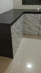Kitchen Image of 650 Sq.ft 1 BHK Apartment / Flat for rent in Thane West Thane for Rs. 35000