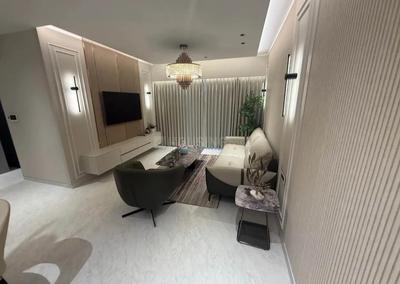 Hall Image of 650 Sq.ft 1 BHK Apartment / Flat for rent in Prestige Spencer Heights, Frazer Town Bengaluru for Rs. 12000