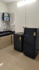 Kitchen Image of 320 Sq.ft 1 RK Apartment / Flat for rent in Nyati Elysia, Kharadi Pune for Rs. 23500