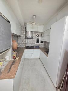 Kitchen Image of 907 Sq.ft 2 BHK Builder Floor for rent in Lajpat Nagar New Delhi for Rs. 50000