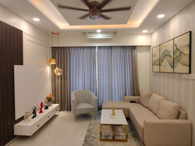 Living Room Image of 1290 Sq.ft 3 BHK Apartment / Flat for rent in Rosa Manhattan, Hiranandani Estate Thane for Rs. 82000