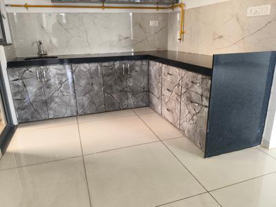 Kitchen Image of 1510 Sq.ft 3 BHK Apartment / Flat for rent in Adani Amogha, Shantigram Ahmedabad for Rs. 28000
