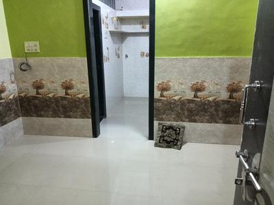 Bedroom Image of 300 Sq.ft 1 RK Apartment / Flat for rent in Airoli Navi Mumbai for Rs. 14000