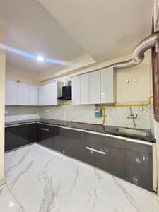 Kitchen Image of 1800 Sq.ft 3 BHK Builder Floor for rent in Chhattarpur New Delhi for Rs. 34800