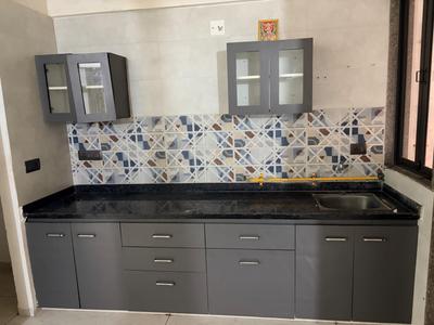 Kitchen Image of 709 Sq.ft 2 BHK Apartment / Flat for sale in Randheja Gandhinagar for Rs. 4600000