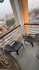 Balcony Image of 657 Sq.ft 2 BHK Apartment / Flat for rent in Mahil Star Icon And Paradise, Hanspura Ahmedabad for Rs. 21000