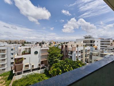 Balcony Image of 1901 Sq.ft 3 BHK Penthouse for sale in NRI Layout Bengaluru for Rs. 11500000