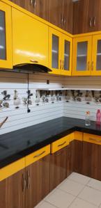 Kitchen Image of 1729 Sq.ft 3 BHK Apartment / Flat for sale in Godrej Garden City, Chandkheda Ahmedabad for Rs. 10200000