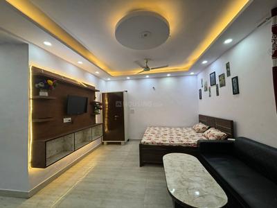 Hall Image of 541 Sq.ft 1 RK Builder Floor for rent in Saket New Delhi for Rs. 9800