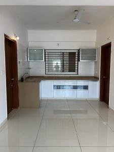 Kitchen Image of 1950 Sq.ft 3 BHK Apartment / Flat for rent in Darshanam Club Life, Undera Vadodara for Rs. 30000