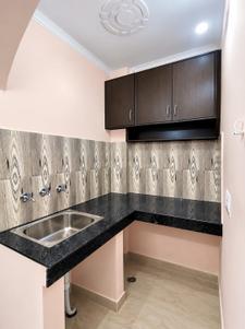Kitchen Image of 300 Sq.ft 1 BHK Builder Floor for rent in Dream Home Luxury Floors, Dwarka Mor New Delhi for Rs. 7000