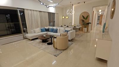 Living Room Image of 1400 Sq.ft 3 BHK Apartment / Flat for sale in Purvankara One Park Avenue 1, Thane West Thane for Rs. 30000000
