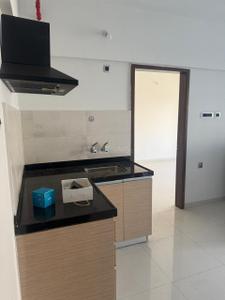 Kitchen Image of 591 Sq.ft 1 BHK Apartment / Flat for rent in Bramhacorp Waterbay, Wadgaon Sheri Pune for Rs. 25000