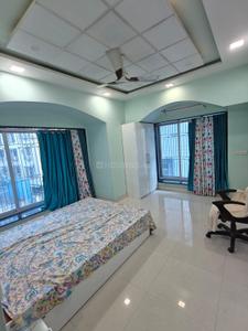 Bedroom Image of 1800 Sq.ft 3 BHK Apartment / Flat for rent in Nerul Navi Mumbai for Rs. 85000