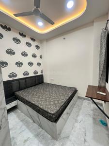 Bedroom Image of 180 Sq.ft 1 BHK Builder Floor for rent in Mahalakshmi Nagar Indore for Rs. 17000