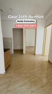 Hall Image of 1375 Sq.ft 3 BHK Apartment / Flat for sale in Gaurs 14th Avenue, Noida Extension Greater Noida for Rs. 12700000