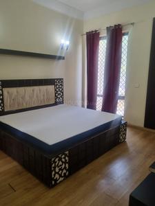 Bedroom Image of 1400 Sq.ft 3 BHK Apartment / Flat for rent in Unitech Fresco, Sector 50 Gurgaon for Rs. 52000