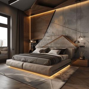 Bedroom Image of 2100 Sq.ft 3 BHK Apartment / Flat for rent in SDC Aishwarya Heights, Vaishali Nagar Jaipur for Rs. 23000