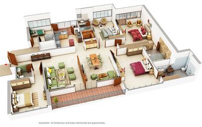Image of 2605 Sq.ft 4 BHK Apartment / Flat for sale in Madhav Oeuvre 2, Bodakdev, Ahmedabad for Rs. 41850000