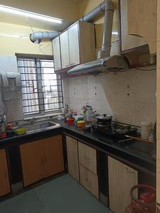 Kitchen Image of 1280 Sq.ft 3 BHK Apartment / Flat for sale in Ruchira Residency, Haltu Kolkata for Rs. 12500000