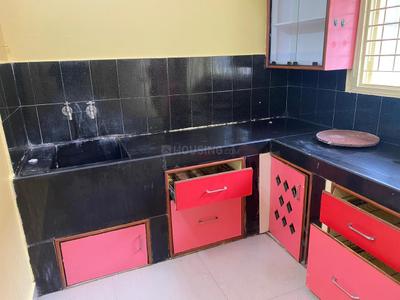Kitchen Image of 1250 Sq.ft 3 BHK Apartment / Flat for rent in Nalanda Arcade, Pragathi Nagar Hyderabad for Rs. 24000
