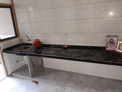 Kitchen Image of 1080 Sq.ft 3 BHK Apartment / Flat for rent in Mirambica Mirai, Ognaj Ahmedabad for Rs. 23000