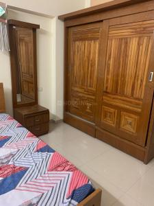 Bedroom Image of 1450 Sq.ft 3 BHK Apartment / Flat for rent in Kalpataru Estate, Pimple Gurav Pune for Rs. 35000