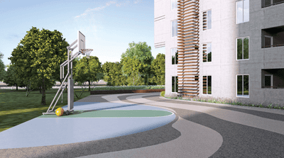 Image of 1650 Sq.ft 3 BHK Apartment / Flat for sale in Hallmark Sunnyside, Manchirevula, Hyderabad for Rs. 16300000