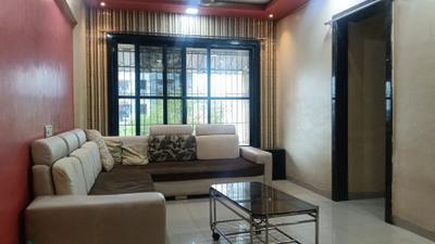 Living Room Image of 1010 Sq.ft 2 BHK Apartment / Flat for rent in Bhoomi Shubh Shagun Complex, Kamothe Navi Mumbai for Rs. 26000