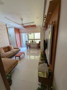 Living Room Image of 650 Sq.ft 1 BHK Apartment / Flat for rent in Godrej Infinity, Mundhwa Pune for Rs. 33000