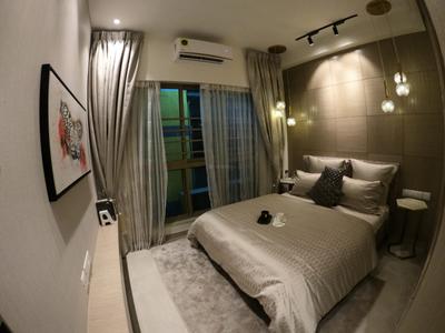 Bedroom Image of 650 Sq.ft 2 BHK Apartment / Flat for sale in Kalpataru Vivant South Wing A, Andheri East Mumbai for Rs. 20500000
