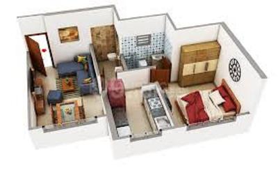 Image of 1092 Sq.ft 2 BHK Apartment / Flat for sale in Poonam Vaishno Heights, Malad East, Mumbai for Rs. 17500000