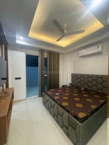 Bedroom Image of 400 Sq.ft 1 BHK Builder Floor for rent in Sector 46 Gurgaon for Rs. 32000