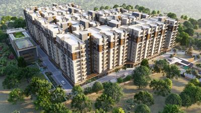 Image of 1240 Sq.ft 2 BHK Apartment / Flat for sale in Chandanagar, Hyderabad for Rs. 10000000