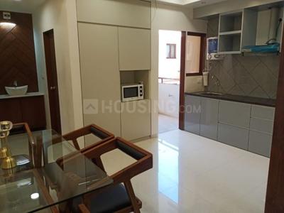 Kitchen Image of 760 Sq.ft 2 BHK Apartment / Flat for sale in Shree Balaji Sparsh Residency, Bhayli Vadodara for Rs. 2700000