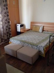 Bedroom Image of 535 Sq.ft 1 RK Studio for rent in Supertech Czar Suites, Omicron I Greater Noida for Rs. 20000
