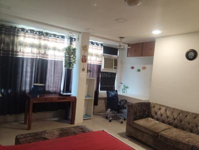 Hall Image of 450 Sq.ft 1 RK Builder Floor for rent in South Extension I New Delhi for Rs. 35000