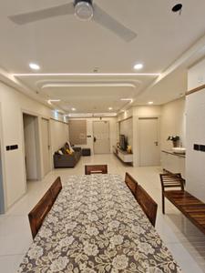 Hall Image of 1715 Sq.ft 3 BHK Apartment / Flat for rent in Rajapushpa Provincia, Narsingi Hyderabad for Rs. 82000