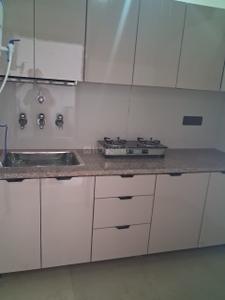 Kitchen Image of 690 Sq.ft 2 BHK Independent House for rent in Model Town Panipat for Rs. 12600