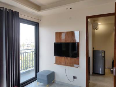 Bedroom Image of 800 Sq.ft 1 BHK Builder Floor for rent in Sector 52 Gurgaon for Rs. 30000