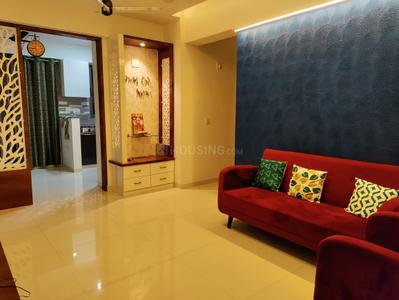 Hall Image of 1632 Sq.ft 3 BHK Apartment / Flat for rent in Shivanta Rigel, Tragad Ahmedabad for Rs. 21000