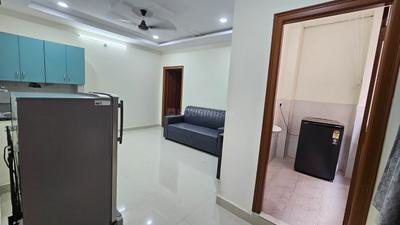 Hall Image of 690 Sq.ft 1 BHK Apartment / Flat for rent in Madhapur Hyderabad for Rs. 29999