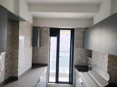 Kitchen Image of 616 Sq.ft 1 BHK Apartment / Flat for sale in Mehta Riviera Building No 2, Mumbra Thane for Rs. 7500000