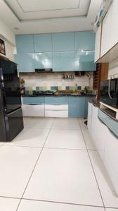 Kitchen Image of 1647 Sq.ft 3 BHK Builder Floor for sale in Tragad Ahmedabad for Rs. 8700000