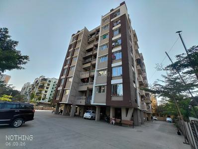 Image of 1070 Sq.ft 2 BHK Apartment / Flat for rent in Sai Krupa Galaxy Phase II, Thergaon, Pune for Rs. 19000