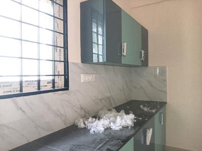 Kitchen Image of 700 Sq.ft 1 BHK Apartment / Flat for rent in Kaggadasapura Bengaluru for Rs. 25000
