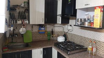 Kitchen Image of 600 Sq.ft 1 BHK Apartment / Flat for sale in Arun Vihar, Sector 37 Noida for Rs. 2850000