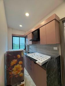 Kitchen Image of 623 Sq.ft 1 BHK Apartment / Flat for rent in Vijay Nagar Indore for Rs. 19000